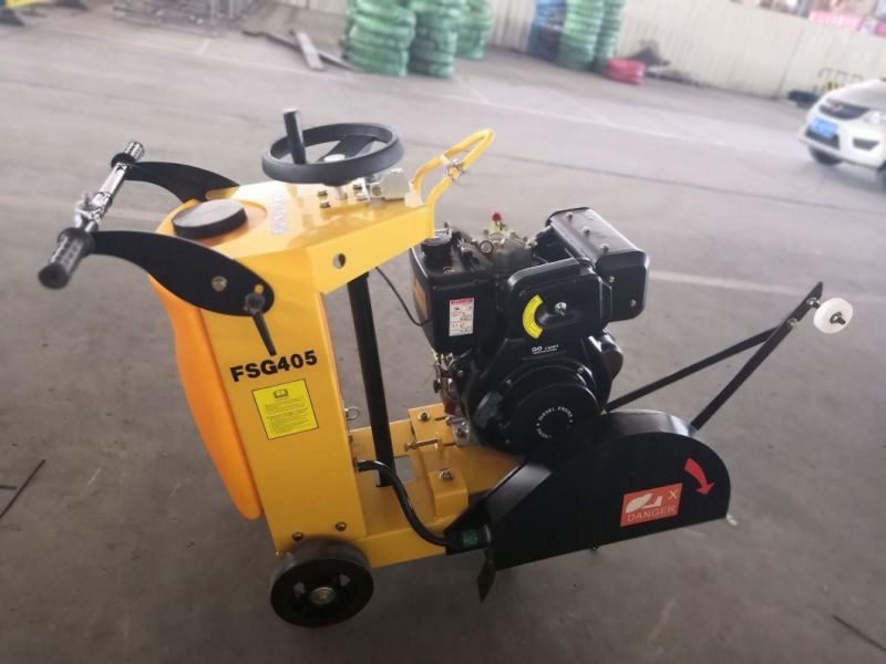 Double Blade Floor Saw Concrete Machine