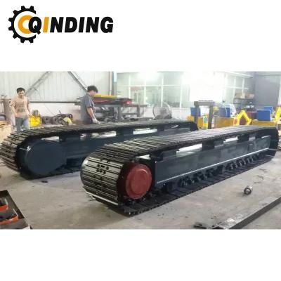 Qdst-42t 42 Ton Steel Tracked Undercarriage Made in China 5597mm X 1064mm X 600mm