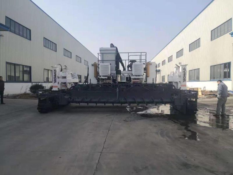 7-12m Paving Width Slip Form Concrete Paver Cement Paver with 450mm Paving Thickness