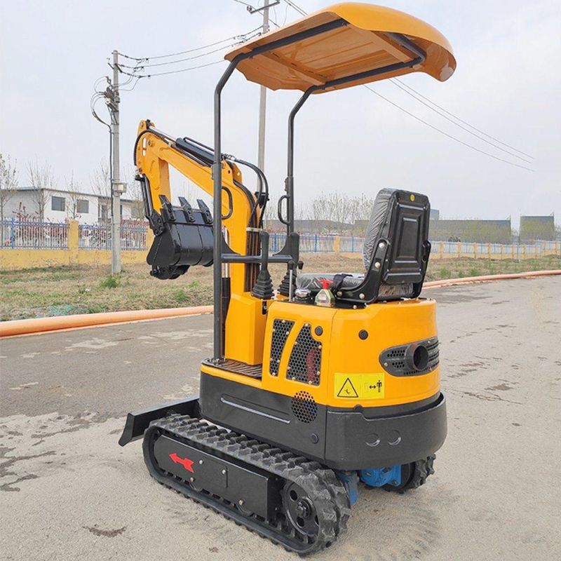 Hydrostatic Garden Machinery Mini Crawler Hydraulic Excavator for Sale