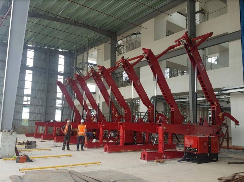 Trailer Container Tilter 20 Feet Container Tilter Scrap Loading Machine Price