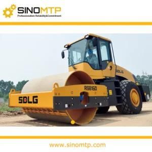 Volvo SDLG RS8160 16T Single Drum Compactor/ Road Roller for Construction Equipment
