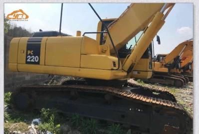 Used Komatsu Excavator PC220-7 Komatsu Crawler Excavator Hydraulic Excavator Komatsu PC220 Hydraulic Excavator