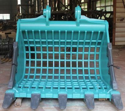 Excavator Attachment Concrete Crusher Skeleton Bucket Fit for 20t Machine