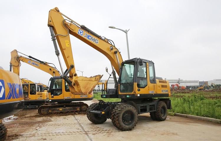 XCMG Xe150W 15ton Wheel Excavator (More Models for Sale)