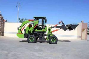 Mini Wheel Loader Combined with Crawler Excavator Backhoe Loader