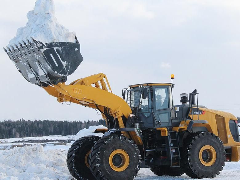 China High Efficiency 9 Ton Wheel Loader 890h with Attachments