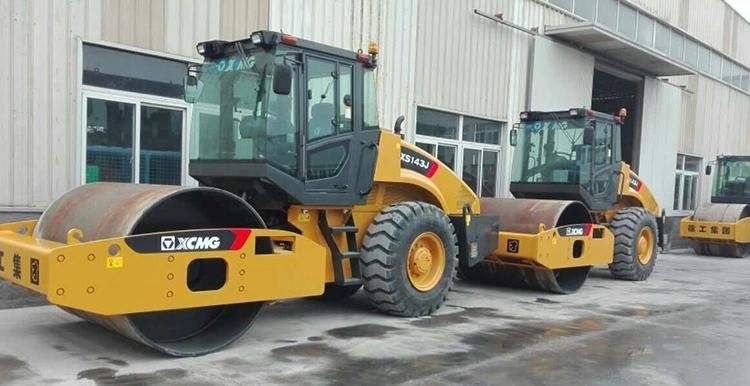 XCMG Road Construction Equipment Asphalt Vibratory Compactor Xs143j Mini Single Drum Road Roller Price