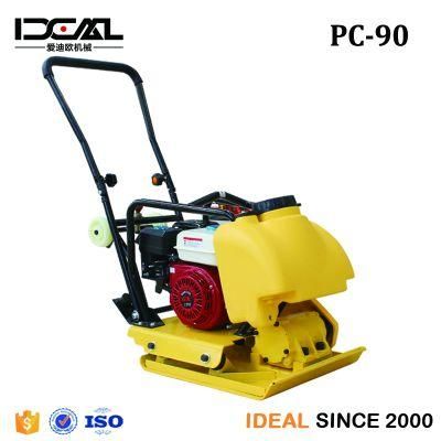 PC-90 Concrete Compactor for Road Maintain Vibrating Plate Compactor Machinery with Ce