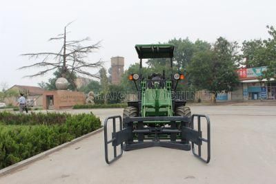 Ce Articulated 1.0 Ton Mini Loader (HQ910C) with Grass Wrapped Clamp
