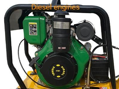 Construction Machinery Vibrating Plate Compactor