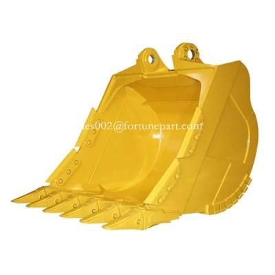 Backhoe Heavy Duty Rock Bucket for Caterpillar Komatsu Excavator Attachment Replacement