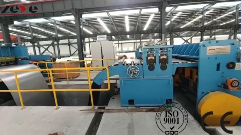 Good Performance Decoliler Machine Metal Coil Slitter Ctl Cut to Length Line