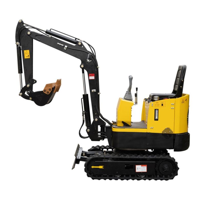 Micro Digger 1000kg Mini Crawler Excavator with 0.025cbm Capacity Bucket