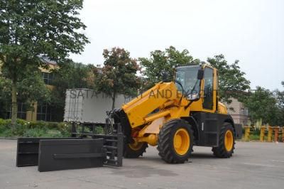 New Design Chinese Mini Wheel Loader with Telescopic Arm