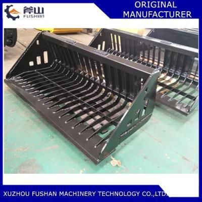 Best Price with Good Quality Skid Steer Rock Bucket