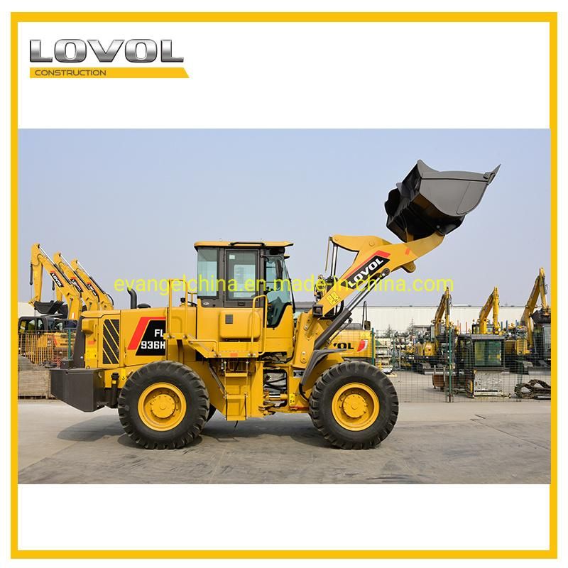 Foton Lovol 3 Ton Articulated Wheel Loader FL936h/936h