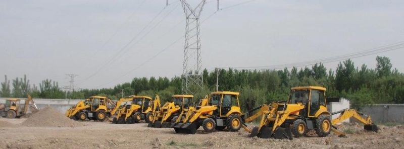 Hot China 4 Wheel Drive New Backhoe and Loader Hydraulic Multi-Purpose New Backhoe Loader Price for Sale