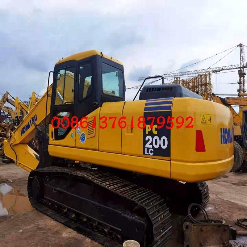 PC200LC-7 Used Komatsu Hydraulic Crawler Mining Excavator