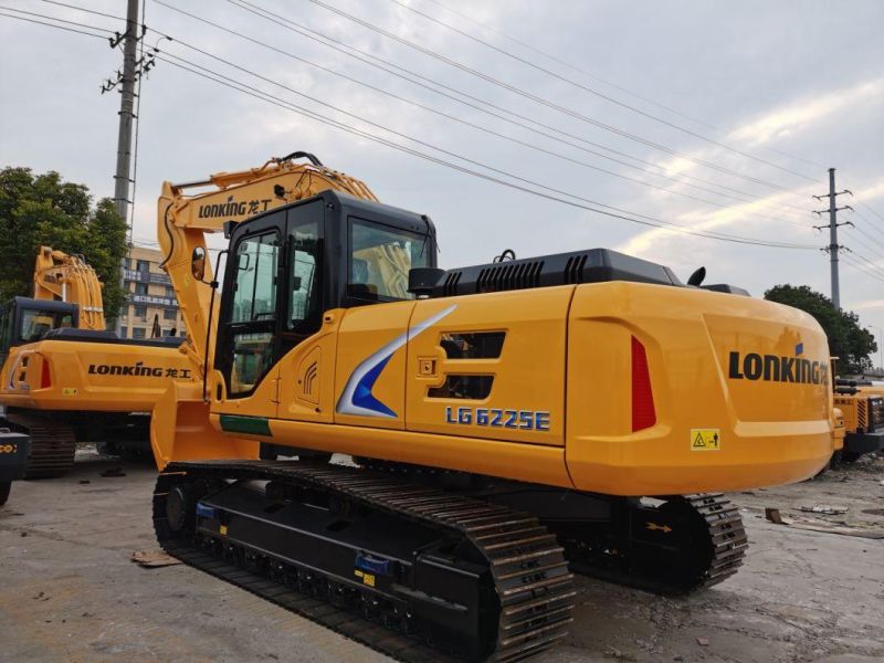 Chinese Brand Lonking 22tons Crawler Excavator Cdm6225 with 1.1 Bucket Capacity