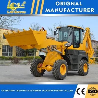 Lgcm Front End and Backhoe 4WD Small Mounted Loader with CE