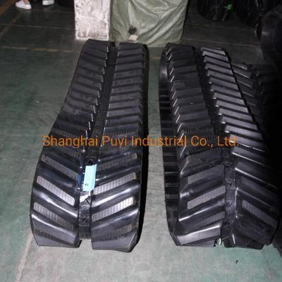 Mini Excavator Rubber Track 450X86X42 for Construction Equipment