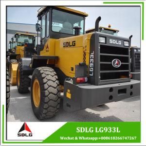 Sdlg LG933L Loader with Shantui Transmission L933 Cheap Wheel Loader From China