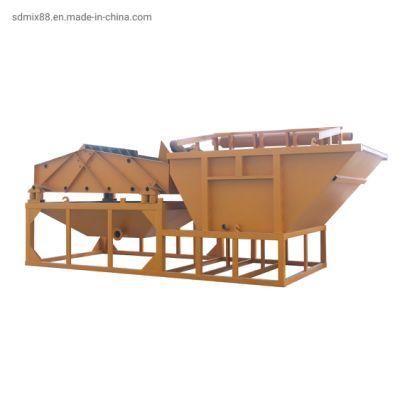 14500mm*3000mm*3600mm New Ruromix Naked Self Loading Concrete Mixer Screen Machine