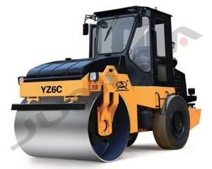 6000 Kgs Single Drum Vibratory Road Construction Machinery (YZ6C)
