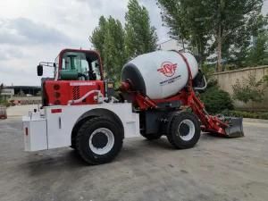 New Multi-Function Self-Loading Concrete Mixer Truck