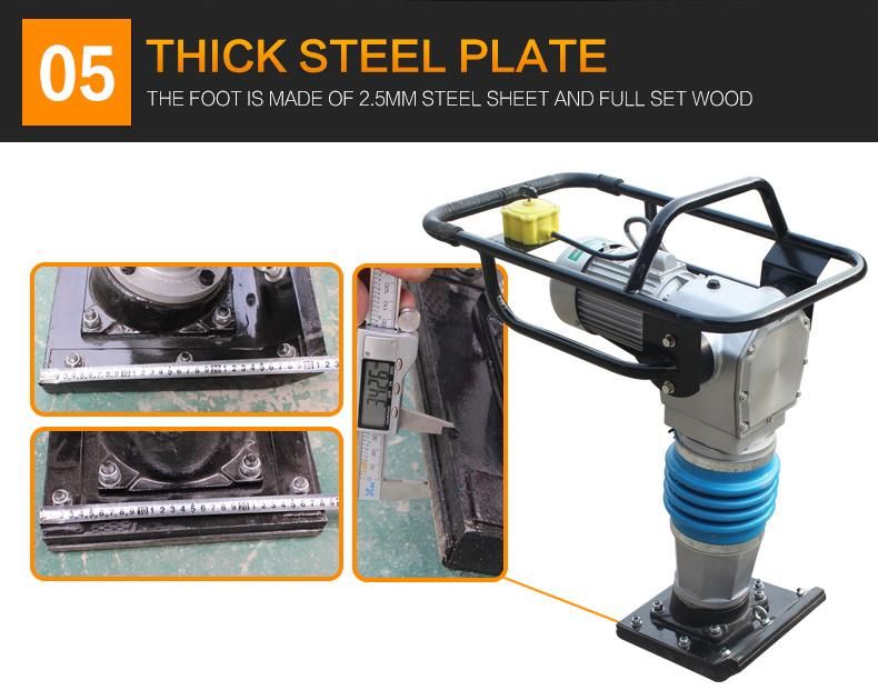 Vibrating Plate Compactor Tamping Rammer / Tamping Rammer with Honda Gx100