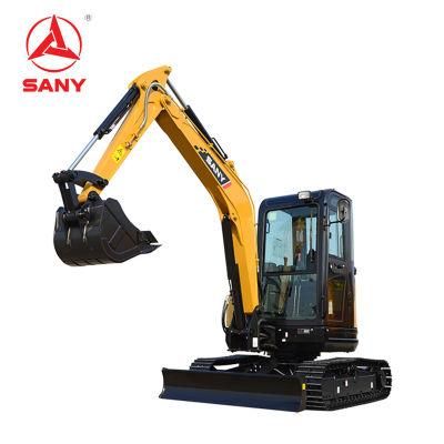Sany Official Sy35u Digger Machine Mini Excavator 3 Tons Small Excavator Price