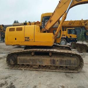 Original Japan Second Hand Hyundai 225-7 Crawler Wheel Backhoe Used Crawler Wheel Hydraulic Excavator with Low Price for Sale