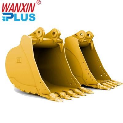 Hubei Wanxin Volvo Side Cutter Rotating Bucket for Excavator 0.45cbm-1.6cbm