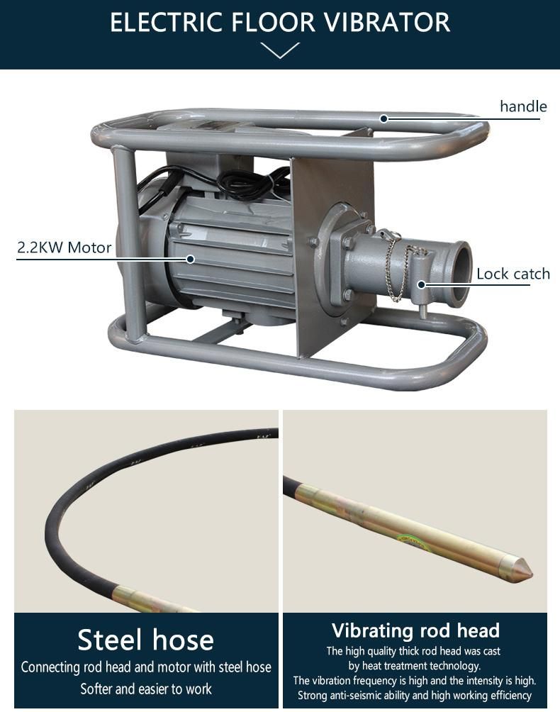 Backpack Model Concrete Vibrator with Gasoline Engine