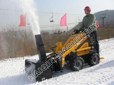 CE Certificated Mini Loader with Snow Blower (HQ380)