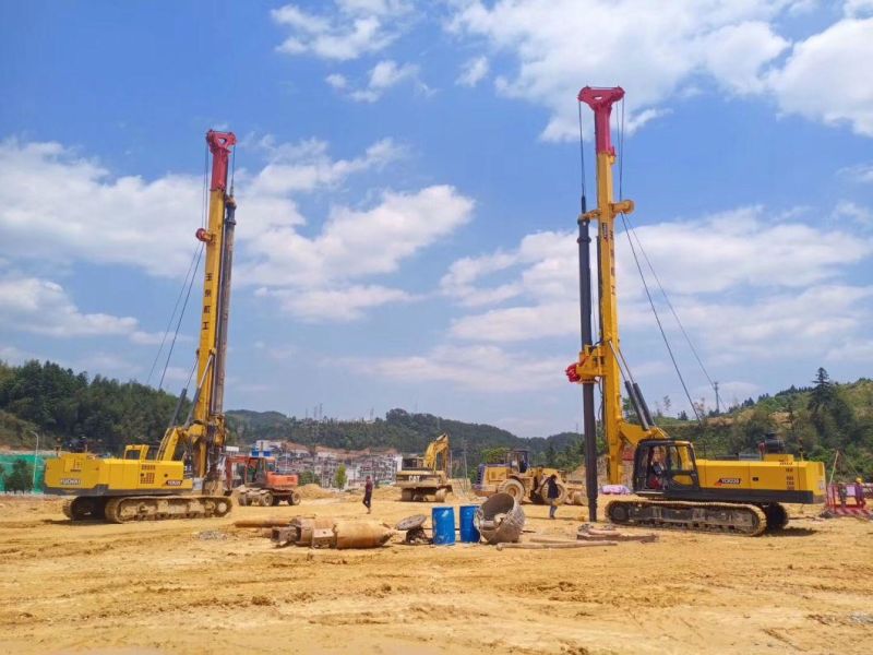 Yuchai Brand Ycr60 Small Rotary Drilling Rig for Rock with 23m Depth Drill