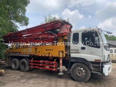 Secondhand Concrete Machinery Sy37m Concrete Pump Truck for Sale