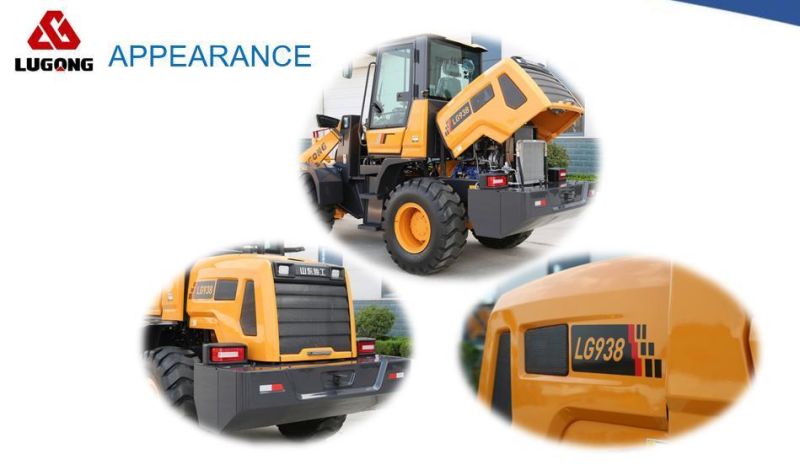 Micro LG938 4102t Engine Upgreated Loaders with Grapple with Folk