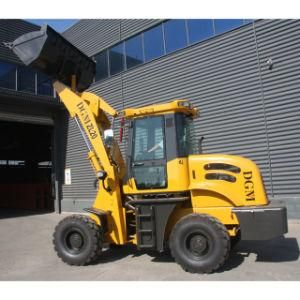 CE Compact Hydraulic Payloader For Sale with Optional A/C Cab, Quick Change Bucket 1.8 ton to 2 ton Capacity