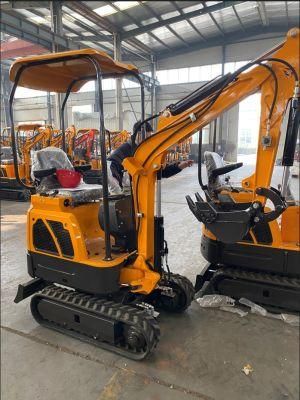 Rhinoceros Small 1.2ton Crawler Excavator Xn12 with CE Certificate