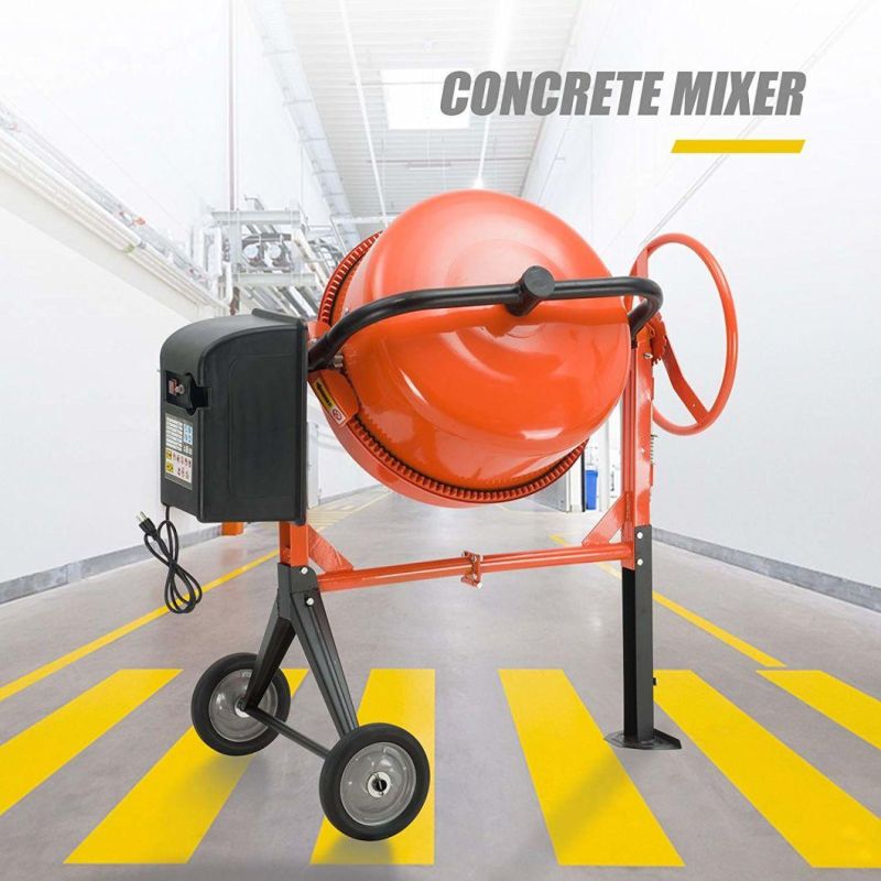 China Motor Mixer Electric Portable Min Concrete Mixer Cement Mixer