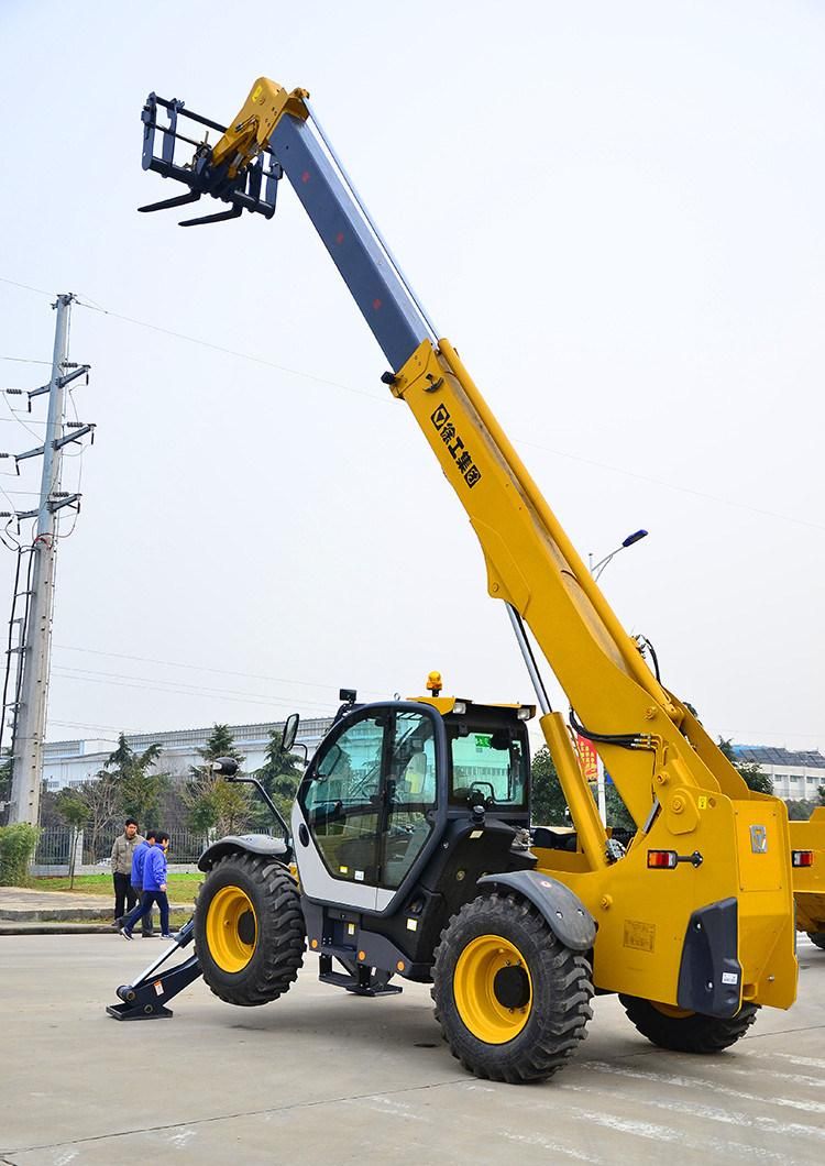 Chinese XCMG Xc6-3514K 3.5 Ton Side Loader Forklift 14 M Small Telehandler Telescopic Handler Price