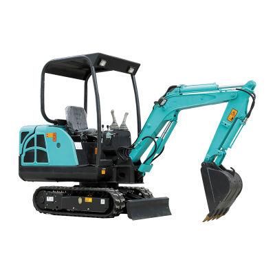 Shanzhuang Fw17-9 Mini Track Crawler Mini Excavator Micro Mini Digger for Sale