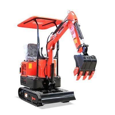 New Excavator Price 0.8 Ton 1 Ton 2 Ton 3 Ton Mini Excavator Digging Hydraulic Small Micro Digger Machine Excavator Prices for Sale