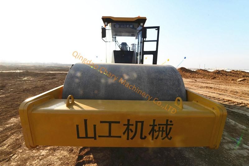 Sem518 Single Drum Hydraulic Vibration Roller New Single Drum Soil Compactor