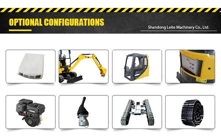 Hydraulic Crawler Chinese 800 Kg Mini Excavator and Excavator