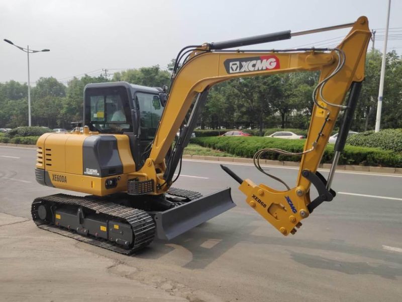 Oriemac Construction Machinery Official Xe60d 6ton Mini Digger Hydraulic Crawler Excavator with Hammer