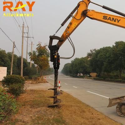 Mini Excavator Digging Machinery Hydraulic Excavator Auger Drilling Machine