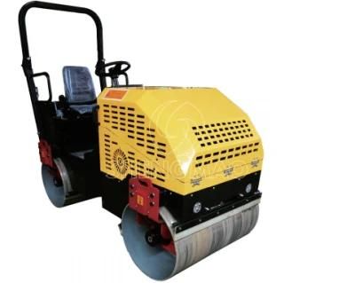 Shengmao 1t 1.5t 2t 3t Small Mini Compact Road Roller Steamroller Road Construction Machine Factory Price